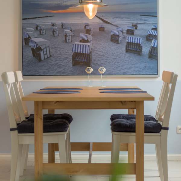 Essbereich Ferienhaus Eßig Niendorf