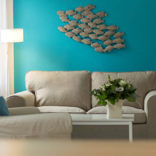 Wohnzimmer Ferienhaus Eßig Niendorf