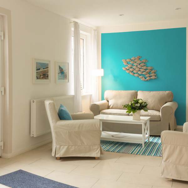 Wohnzimmer Ferienhaus Eßig Niendorf